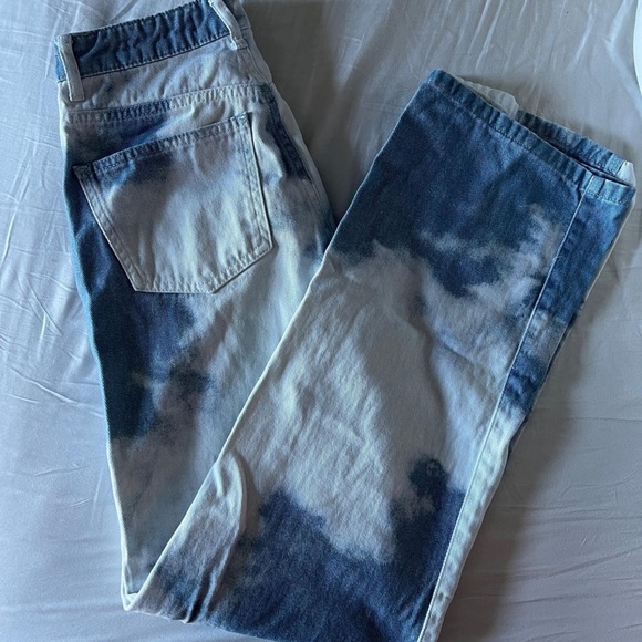 Jaded London cloud print jeans - Picture 2 of 3